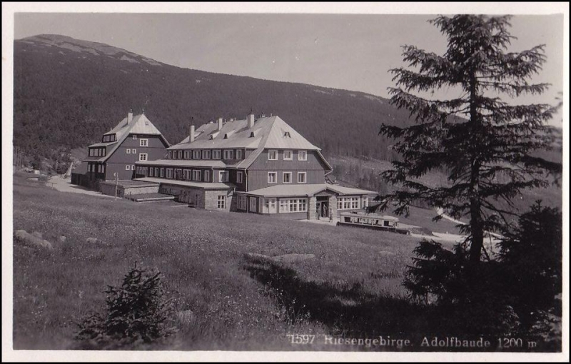 Krkonoše - Adolfova bouda 1940